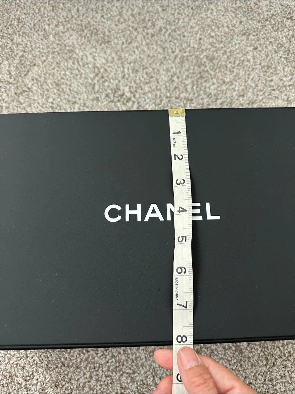 Chanel White Camellia Ribbon Gift Set for small to medium bag